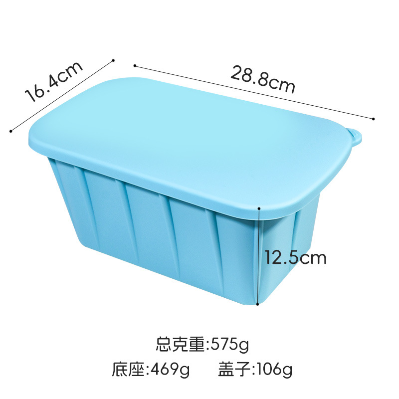 Extra Large Silicone Ice Cube Tray with Reinforced Bar