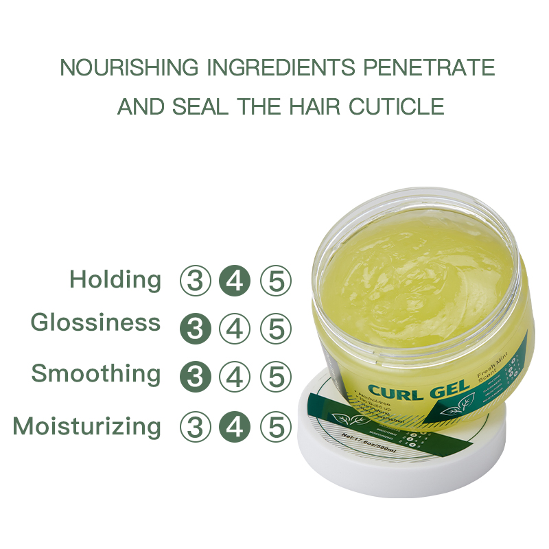 Factory Private Label Hair Styling Product Loc Gel No White Residue Neat Lock and Twist Curl Moisturizing Styling Gel