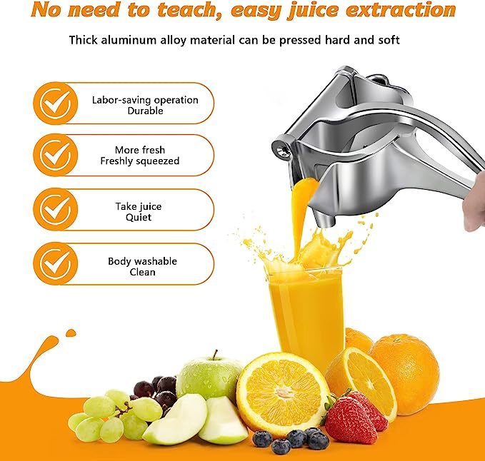 Top Seller Lemon Squeezer Kitchen Gadgets Fruits Squeezing Tool Orange Manual Juicer