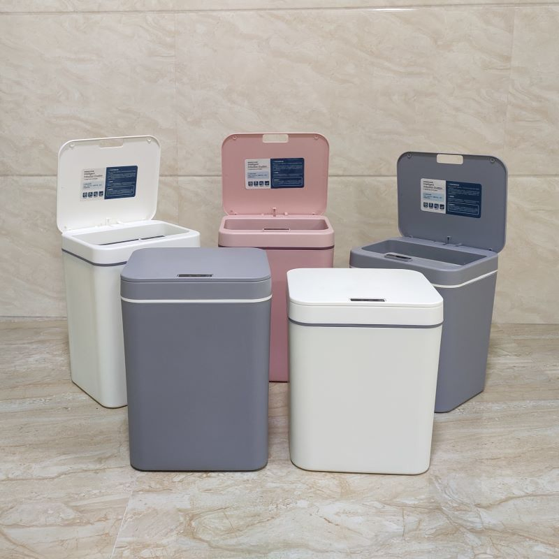 LED Smart Trash Can Intelligent Sensor Rubbish Can