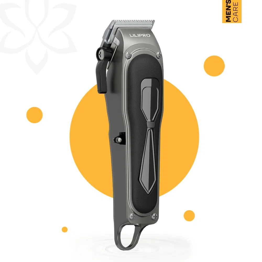Lilirpo L8 Hair Clippers for Men Professional Type-C Rechargeable Mens Hair Clippers with LED Display Trimmer for Barber