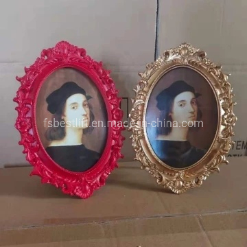 Resign Oval Desktop Photo Frame for Photo Size 5X7