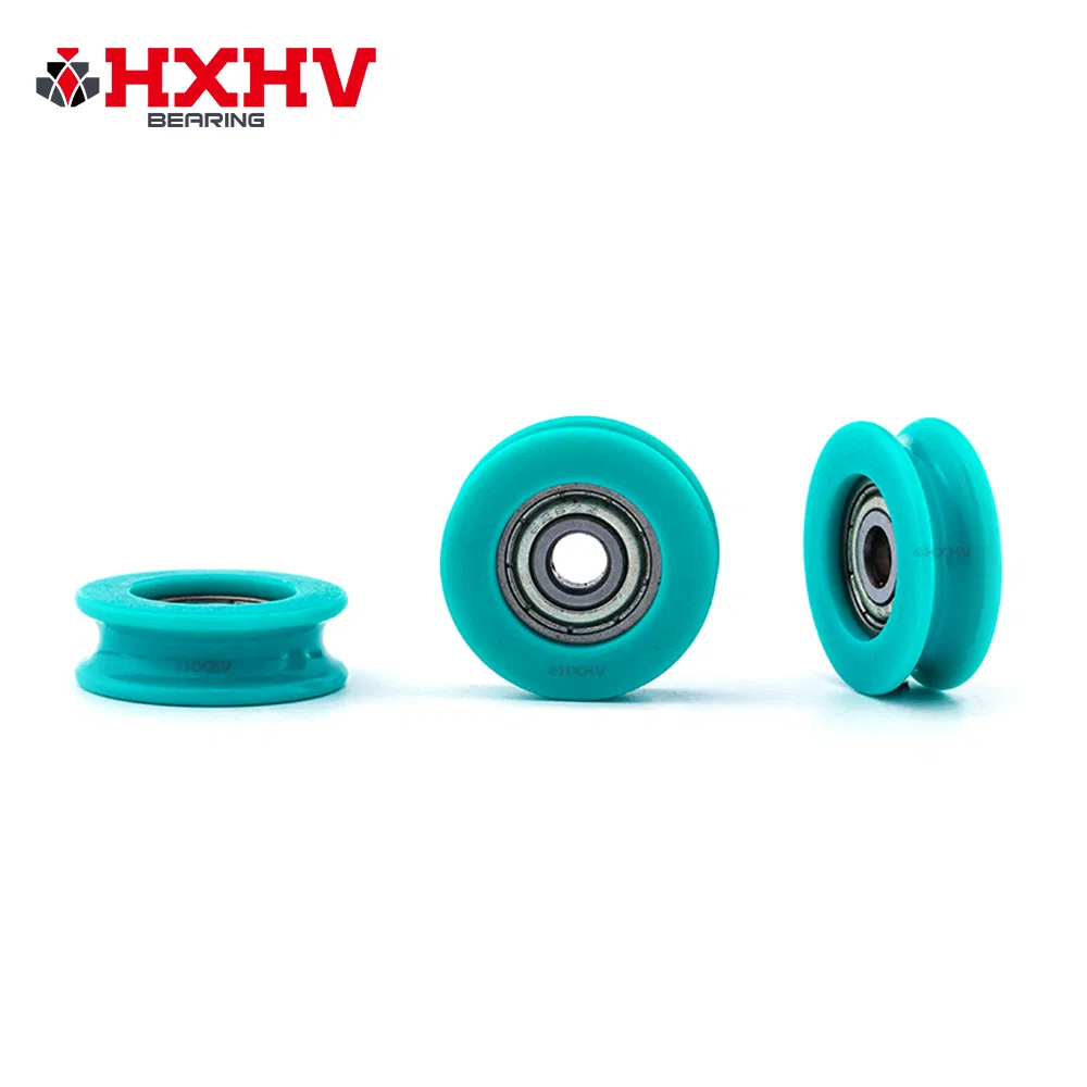 HXHV U groove light green roller wheels for inline skate wheels