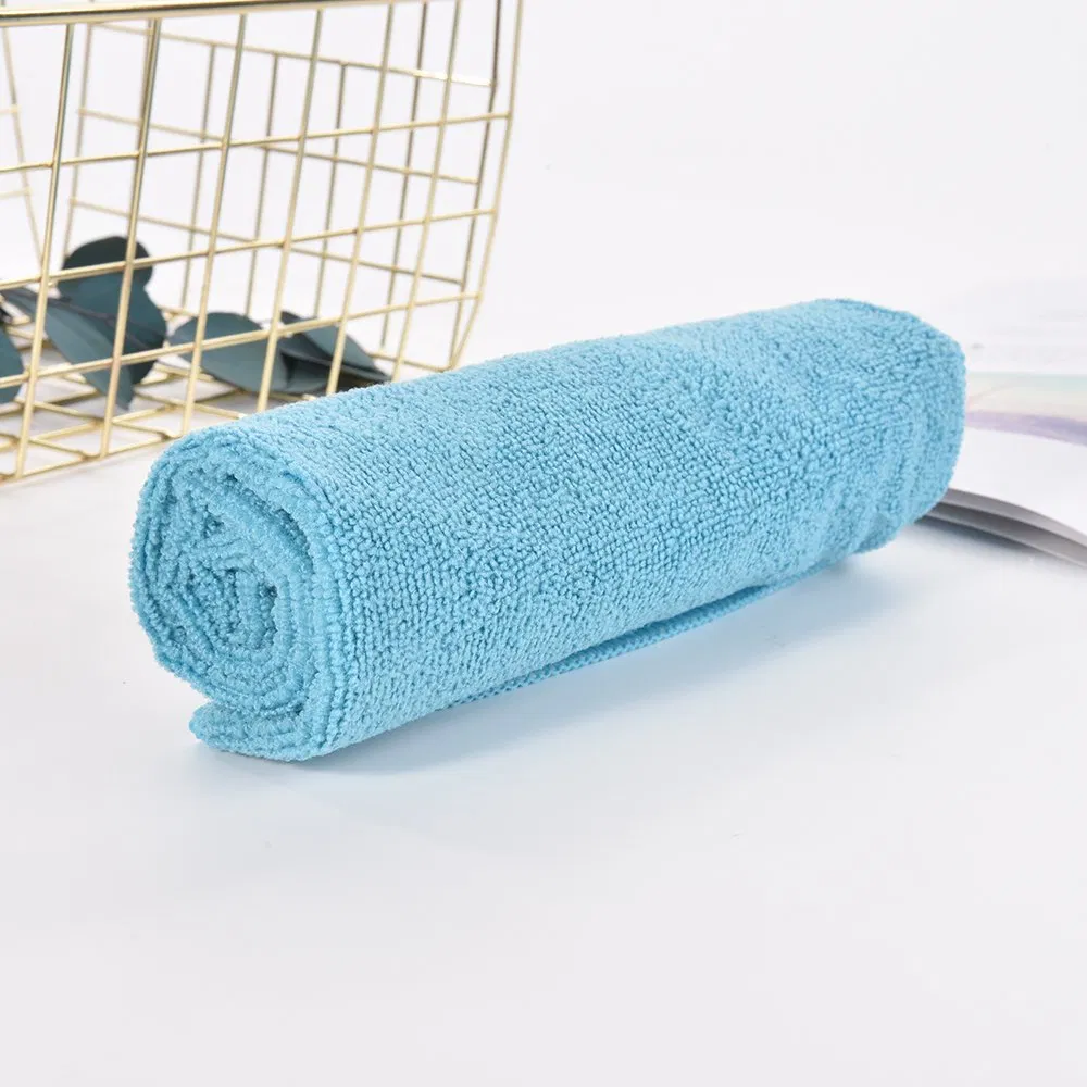 Customized Silver Wire Microfiber Household Kitchen Dish Cleaning Cloth