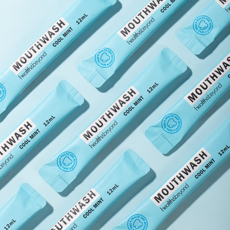 Customer Logo Alcohol Free in Sachetl Travel Oral Rinse Mouthwash for Hotel