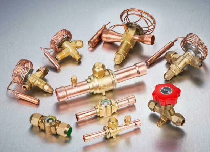 3/8" Refrigeration Charging Pipe Copper Solenoid Check Valve