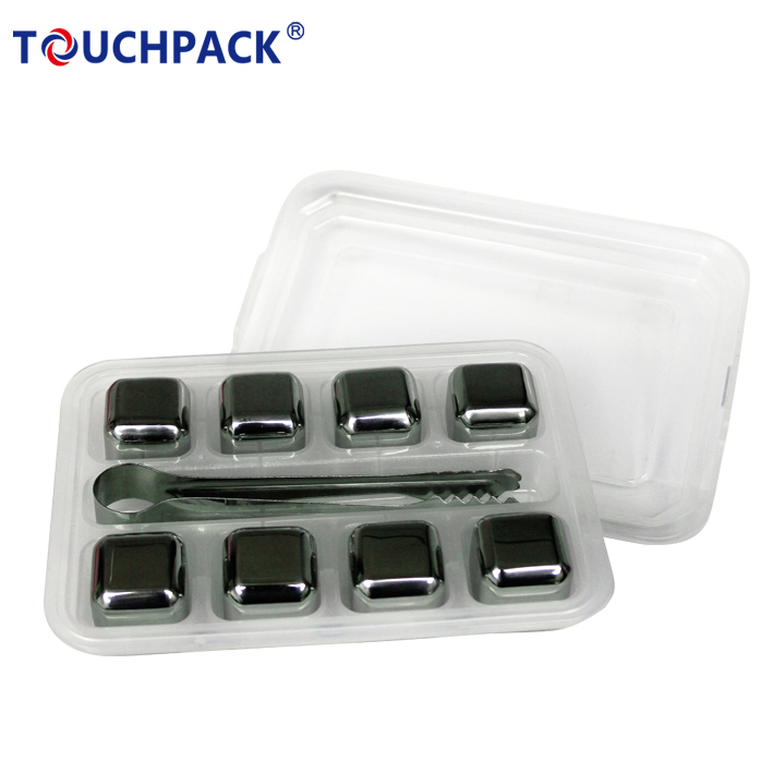 Eco-Friendly Stainless Steel Ice Cube Reusable Wine Cooler