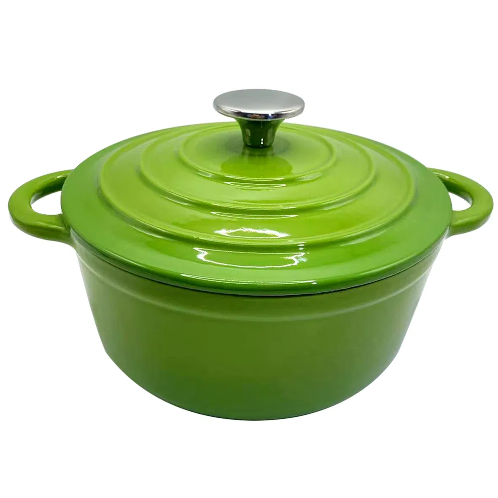 Чугунная эмалированная кастрюля-кокот Cookwin 2 кварты