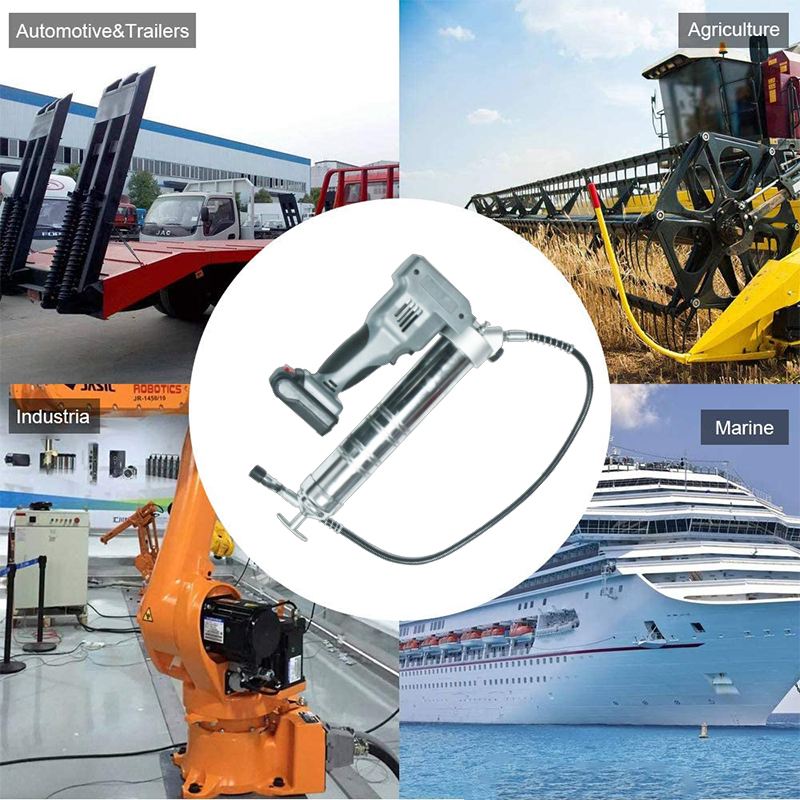 Аккумуляторная маслёнка 14.4V с быстрой зарядкой