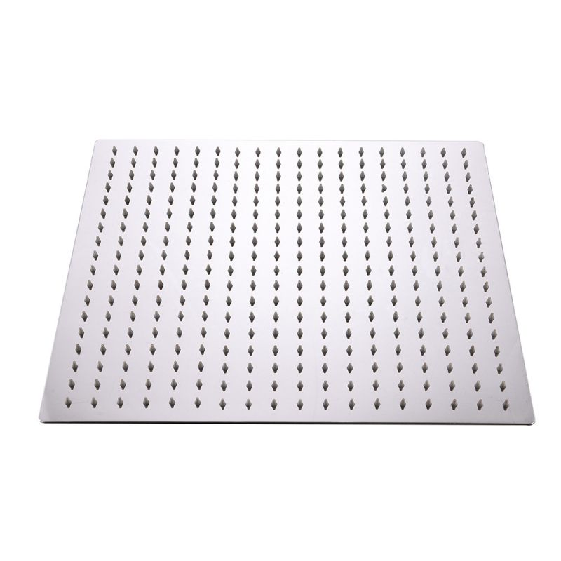 Luxury Durable Multisize Ultra-Thin Stainless Steel Rainfall Shower Head