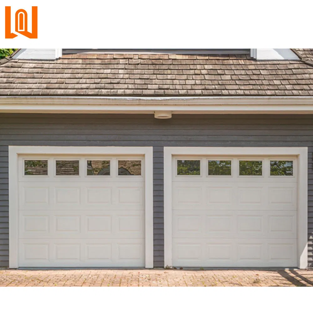 Wanjla Villa Exterior Courtyard Insulated Automatic Garage Door Aluminium Garage Doors
