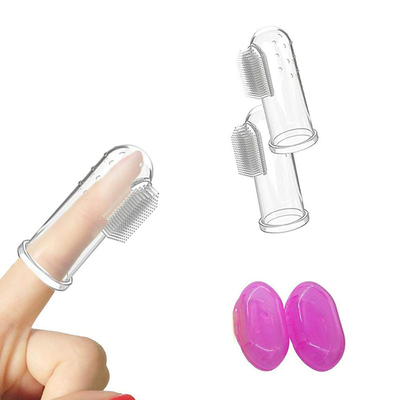 Fashion Teeth Clear Massage Care Products Finger Silicone Baby Toothbrush Toothbrush Children