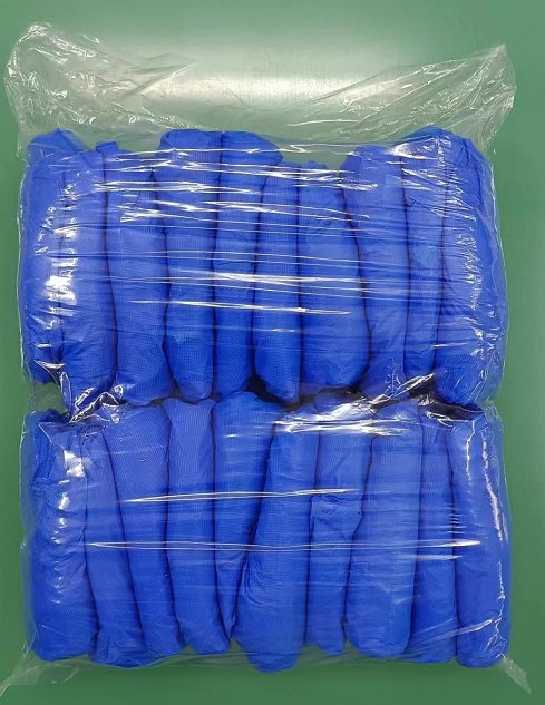 Disposable Anti Slip Waterproof CPE/PE Shoe Cover for Laboratory