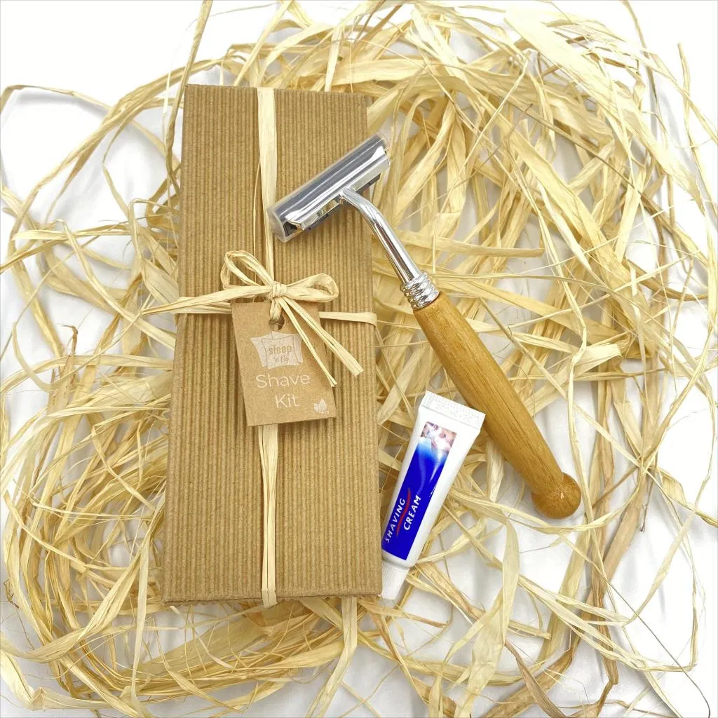 Customized Disposable Shaving Set Razor Individually Packaged Hotel Shaving Kit