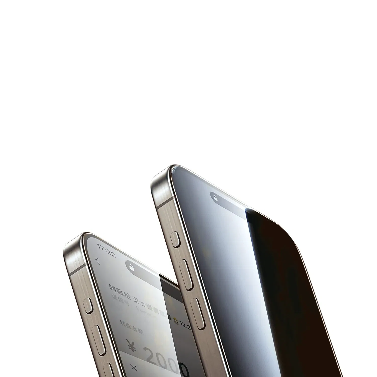 360 Degrees Privacy 2.5D Premium Tempered Glass Anti-Peeping Mobile Phone Screen Protector