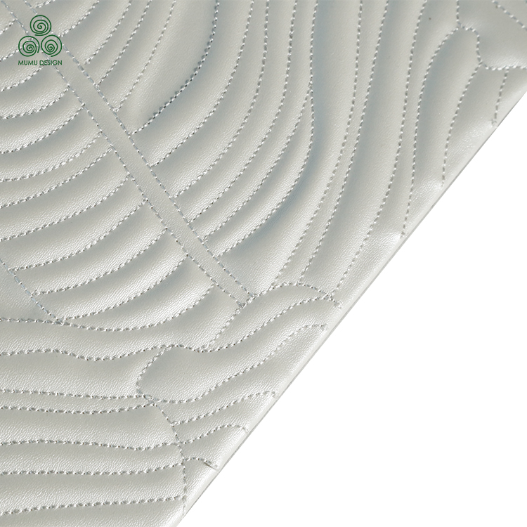 Combining 3D Relief and Chinese Embroidery on Luxury MDF as Wall Panel