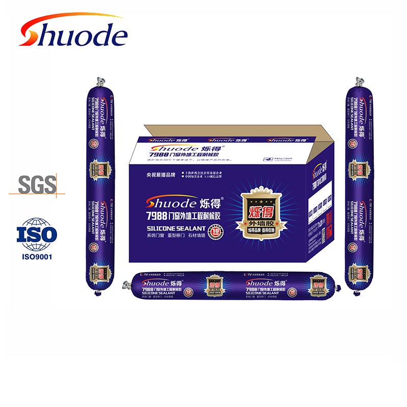 Sausage Adhesive Sealant for Glass and Wood Neutral Silicone Sealants Waterproof