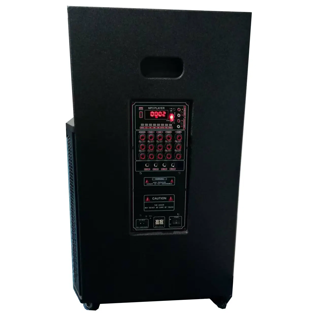 Профессиональная акустика 200Вт 15 дюймов в деревянном корпусе с колесами