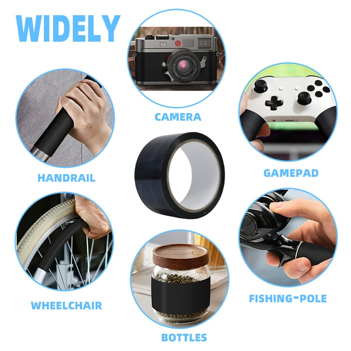 Durable Rhombic Rubber Anti-Slip Tape for Enhanced Safety