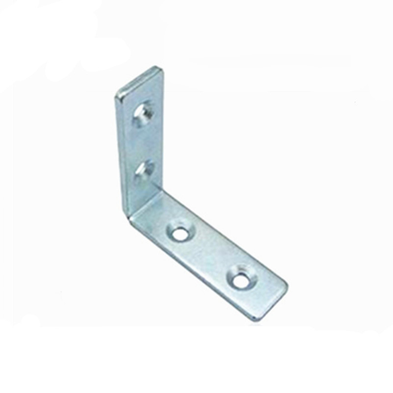Zinc Plated Bent Construction Brackets (3X3")