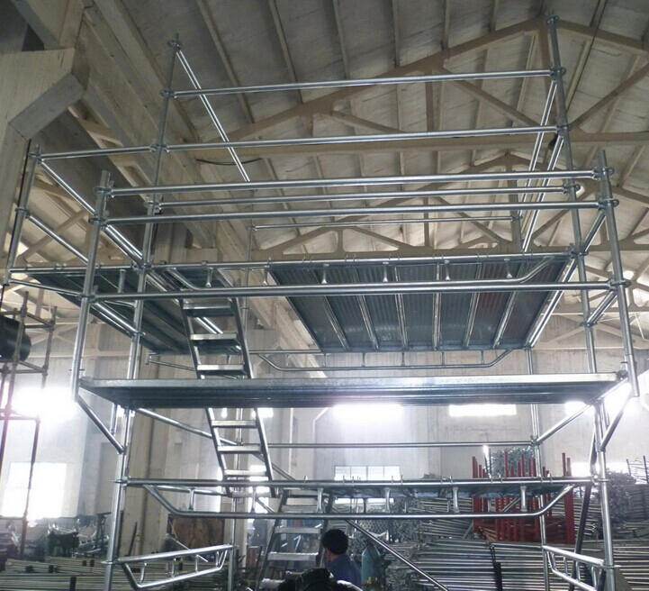 Safe Durable Layher Allround Scaffolding with SGS Certificate for Construction
