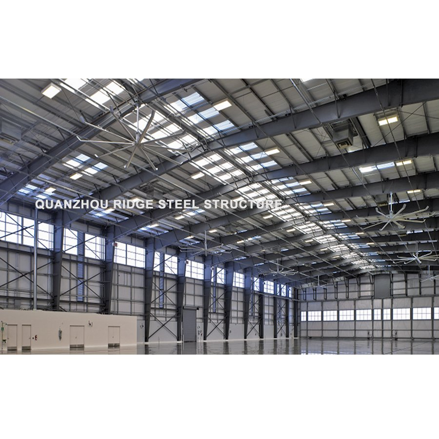 New Type Light Steel Structure Warehouse Hangar Hall Price Workshop Storage Building