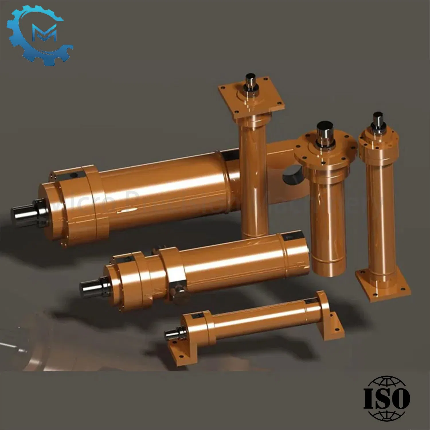 Гидравлический цилиндр двойного действия для спецтехники