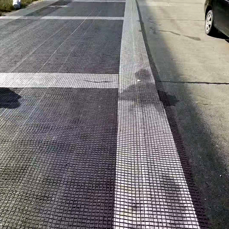 Fiberglass Geogrid Biaxial Glass Fiber Geogrid Geo Grid Ground Grid Asphalt Geogrid Glass Fiber Geogrid for Asphalt Road