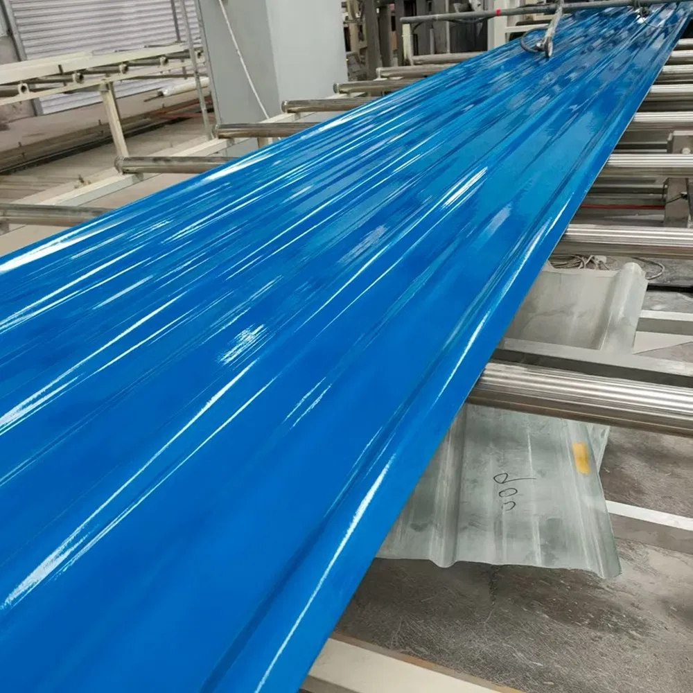 Uniform Thickness FRP GRP Continuous Roofing Sheet