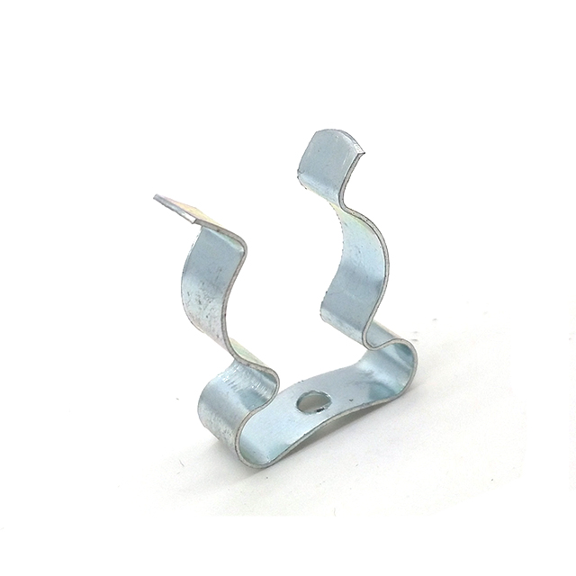HongSheng Custom CNC Bent Stainless Steel Zinc-Plated Spring Clip Stamping Part