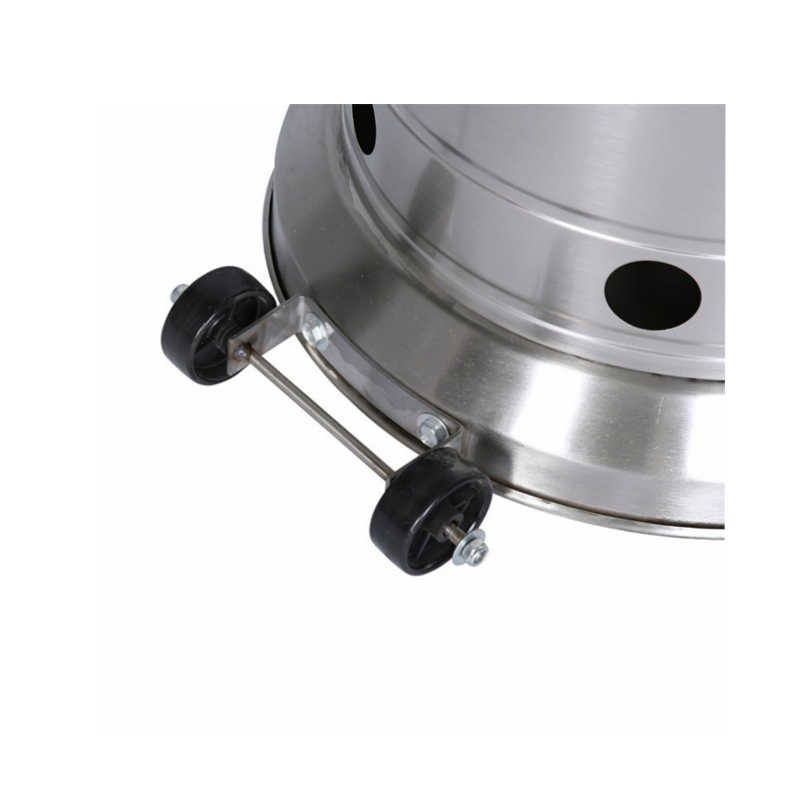 CE ETL Certified Stainless Steel Outdoor Round Umbrella Stand Heater Garden Patio Gas Heater