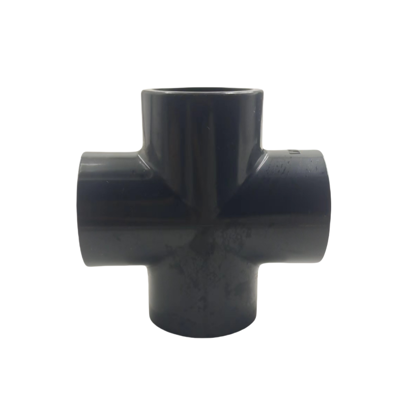 Lightweight Plastic Pipe Four-Way with Corrosion Resistant Features
