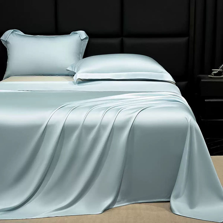 Summer Washable Solid Color Ice Silk Sheets Simple Generous Air-Conditioned Sheets