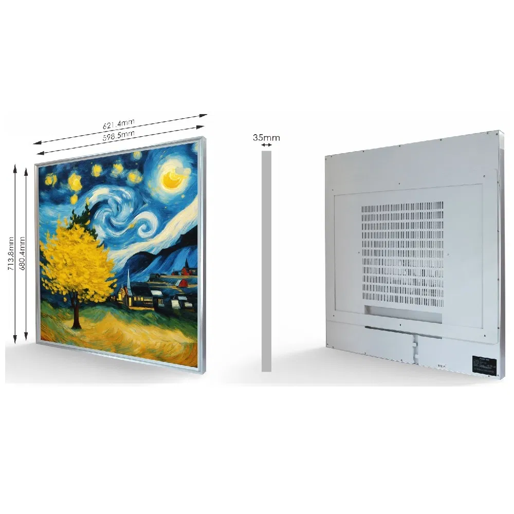 Custom Art Video Picture Photo Frame 35.7 Inch for Exhibition, Display, Show