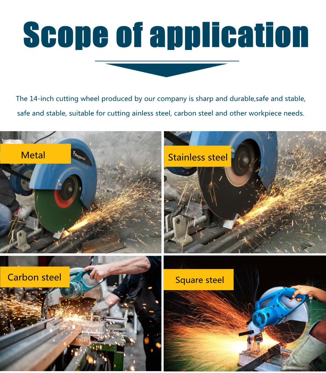 Manufacturer Supplied Grinding Wheel and Cutting Wheel