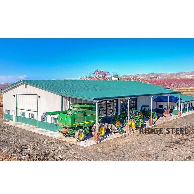 Customized Metal Construction Modular Prefab Kits Barn Workshop