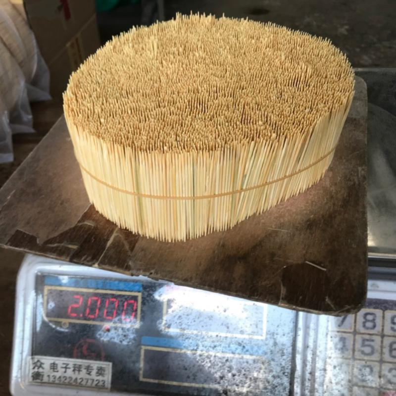 High Quality Disposable Bamboo Toothpick Biodegradable Tooth Pick with Bulk Package