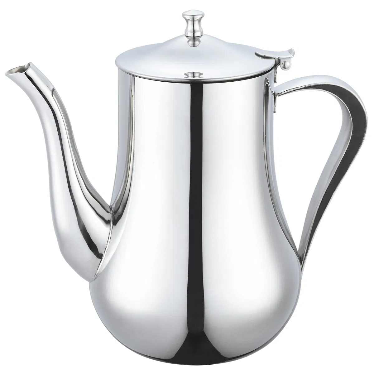 Luxury Fine Quality Home Hotel V-Shaped Waist Line Arabian Dallah Teapot