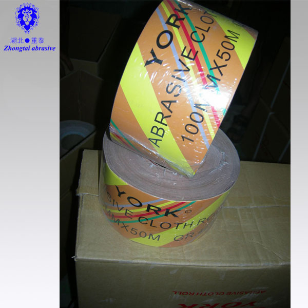 Абразивная ткань 60# в рулоне 20см*25м, оксид алюминия