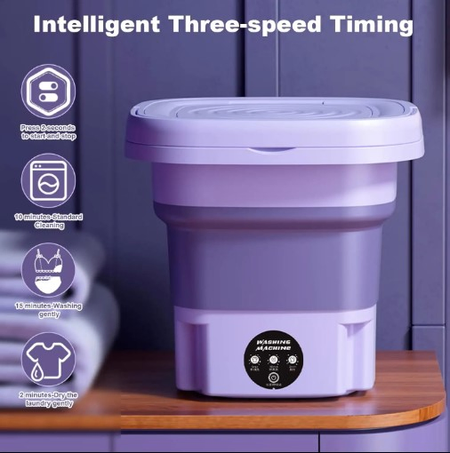 Hot High Quality Foldable Mini Shoes Clothes Wash Machine Portable Small Washing Machine with Rotary Drying Mini Washer