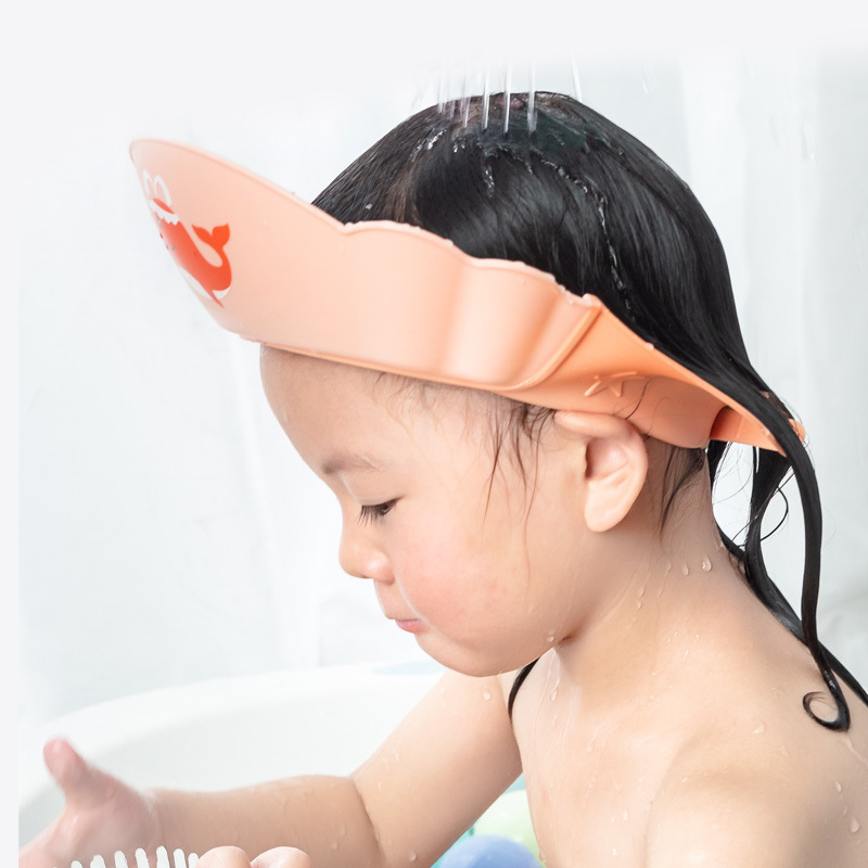 Wholesale Adjustable Shower Bathing Wash Hair Kids Children Shower Cap