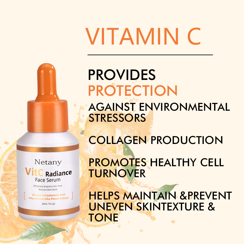 Vitamin C Facial Serum for Skin Care Brightening and Even Skin Essence High Vitamin C for Radiant Complexion Fade Dullness and Revitalize Skin