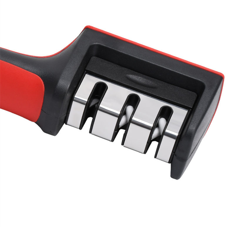 High Quality Professional PS Plastic Handle Kitchen Mini Knife Sharpener