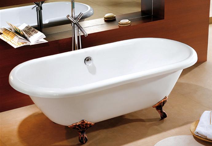 Переносная ванна SPA Clawfoot с крышкой