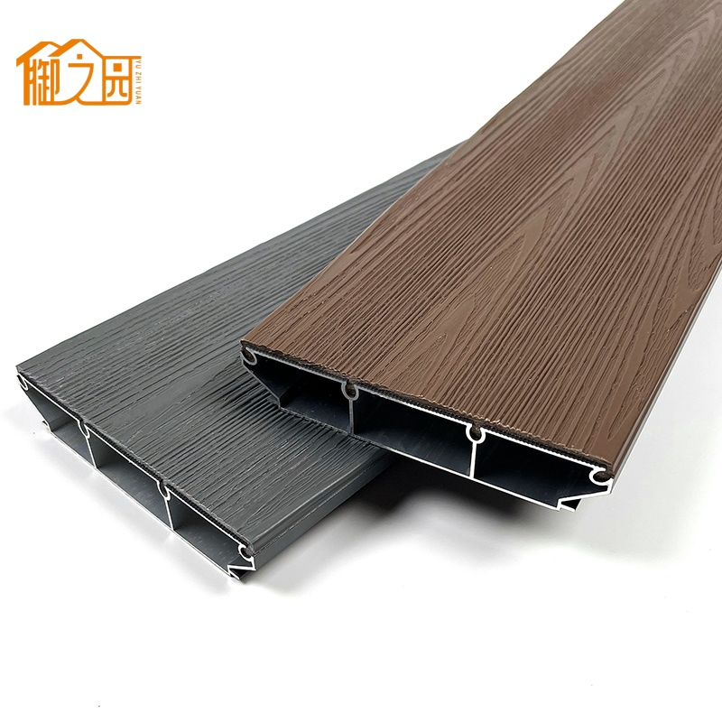 Eco-Friendly Outdoor Aluminum Decking Tiles 4th Generation TPV Easy Installation Garden Style