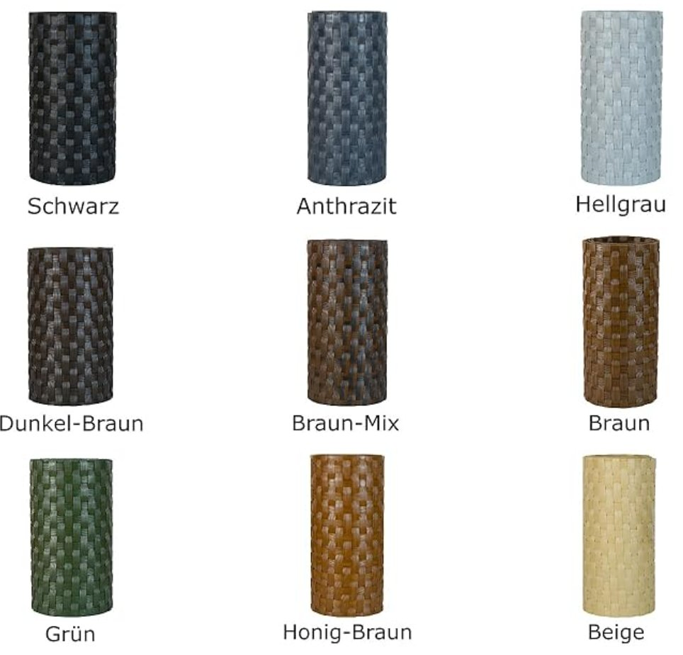 PE /PP Rattlan Balcony Fence Screen