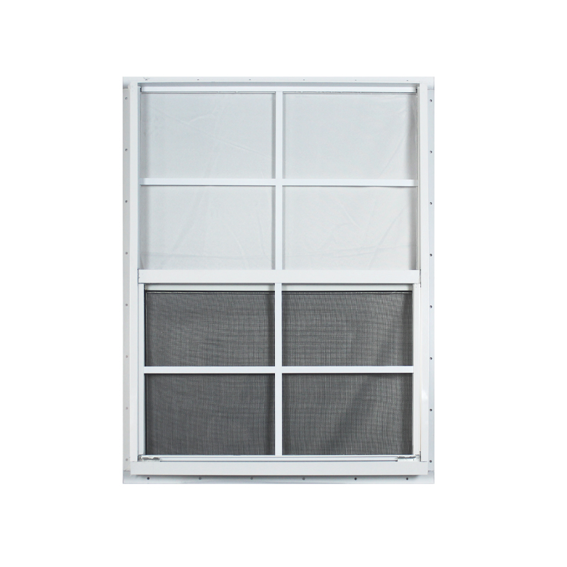 Vertical Sliding Window with Anti Moustique Screen Storage Barn Shed Window