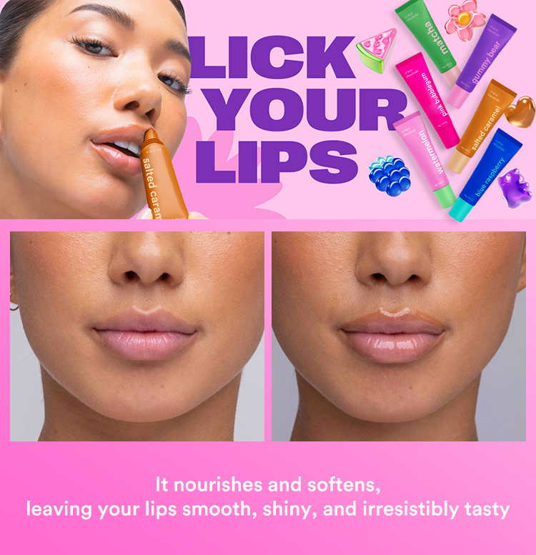 Glorysmile Lip Balm - Pink Bubblegum Flavour 10g Nourishes and Softens Tasty