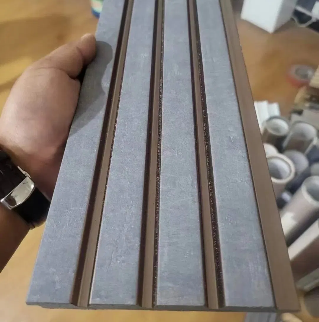 Best Quality Golden Line PS Wall Cladding Decorative 3D PS Wall Panel for Hotel Renovation