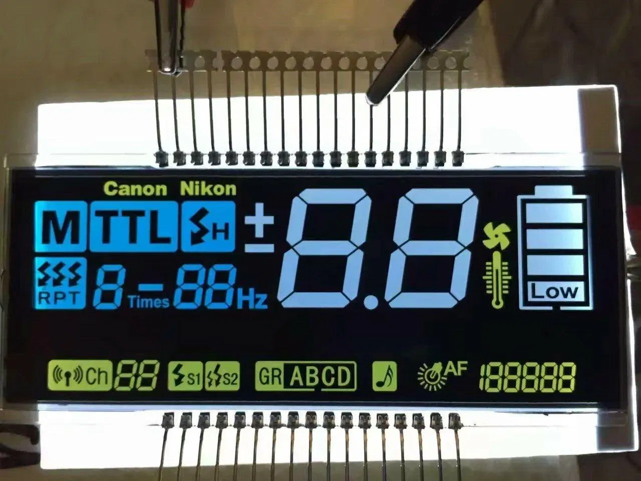 4 Digit 7 Segment LED Digital Timer Display Module Green Color